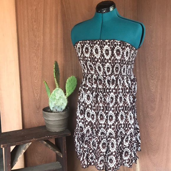 Whimsical tiger eye Forever 21 Dress - Picture 1 of 6